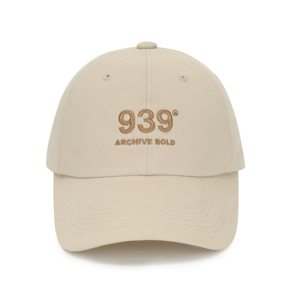 ARCHIVE BOLD 939 BASIC 6-PANEL CAP老帽