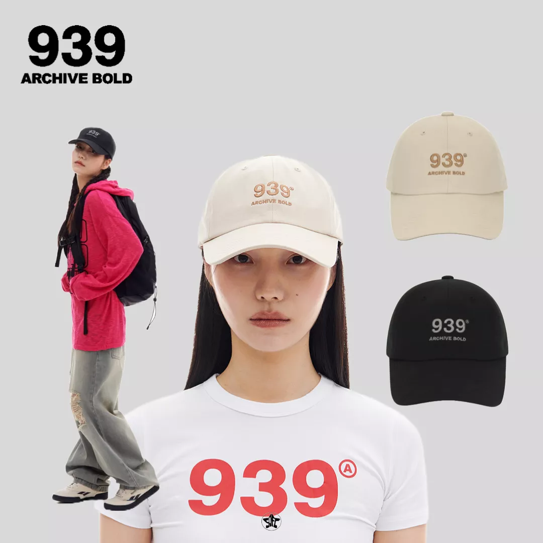 ARCHIVE BOLD 939 BASIC 6-PANEL CAP老帽