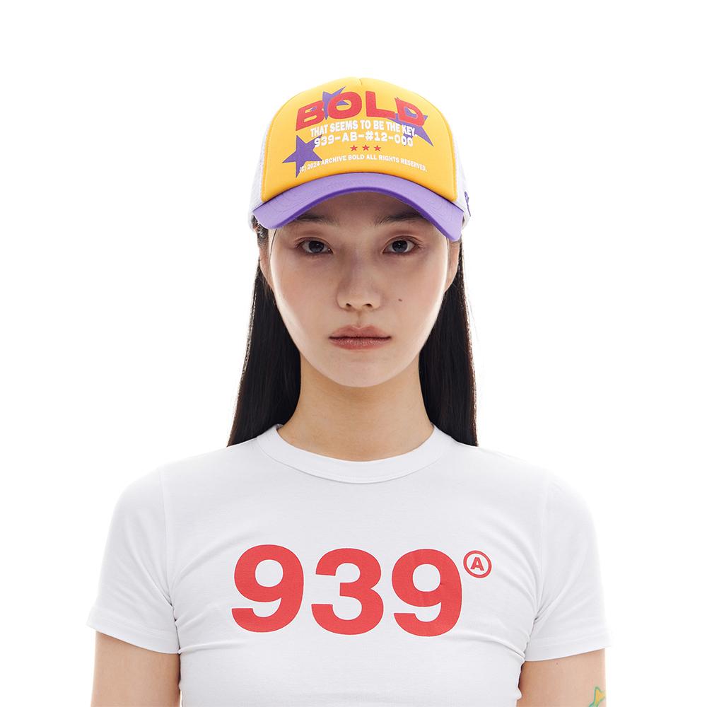 ARCHIVE BOLD 939 BOLD TRUCKER MESH CAP老帽