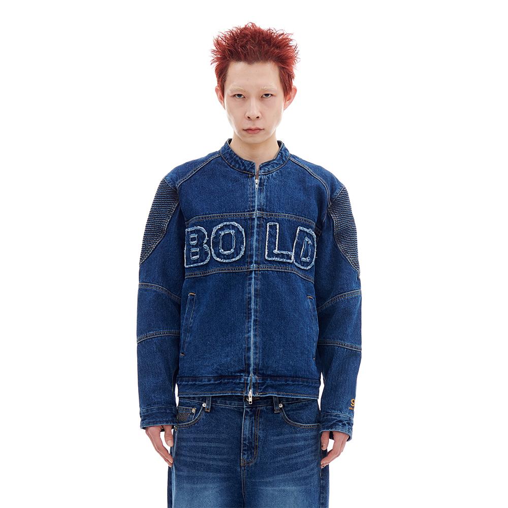 ARCHIVE BOLD 939 BIKER DENIM ZIP JACKET牛仔夾克