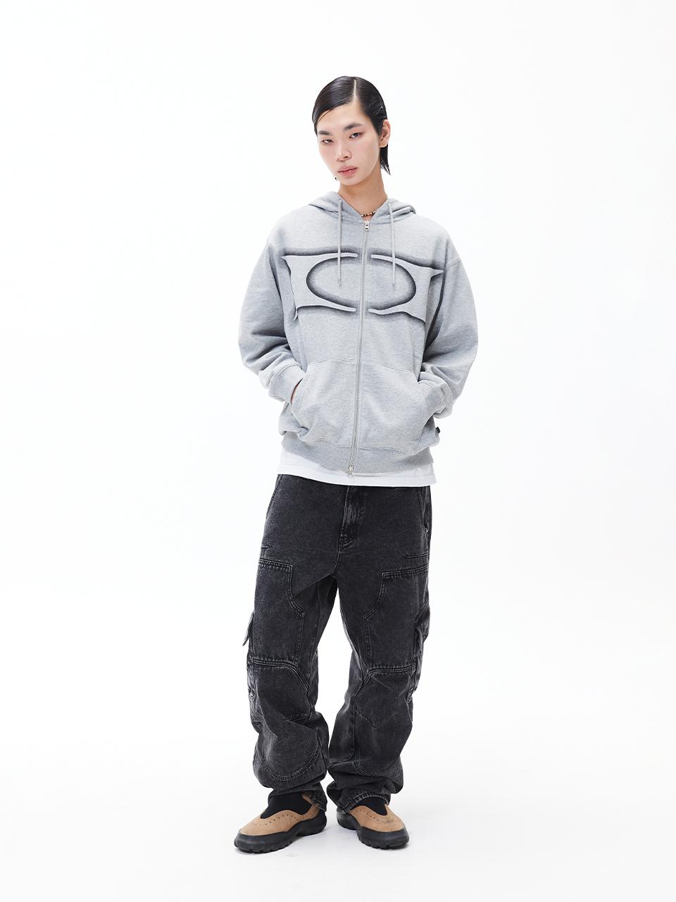 CRITIC WORMHOLE LOGO HOODIE ZIP-UP連帽外套