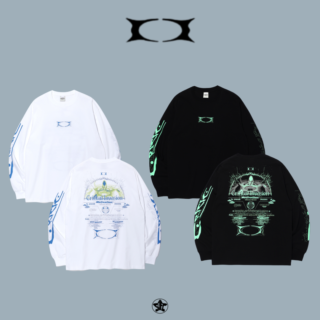 CRITIC ALEIN INVASION LONG SLEEVE T-SHIRTS長Tee