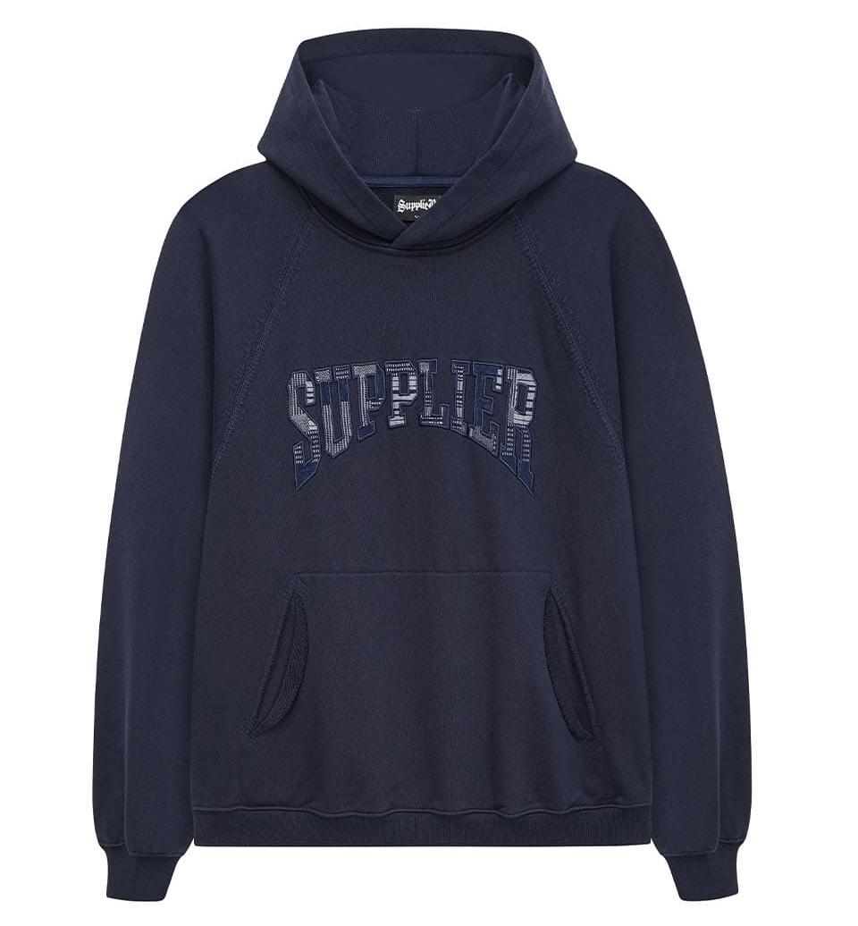 SUPPLIER Boro College Logo Hoodie帽Tee