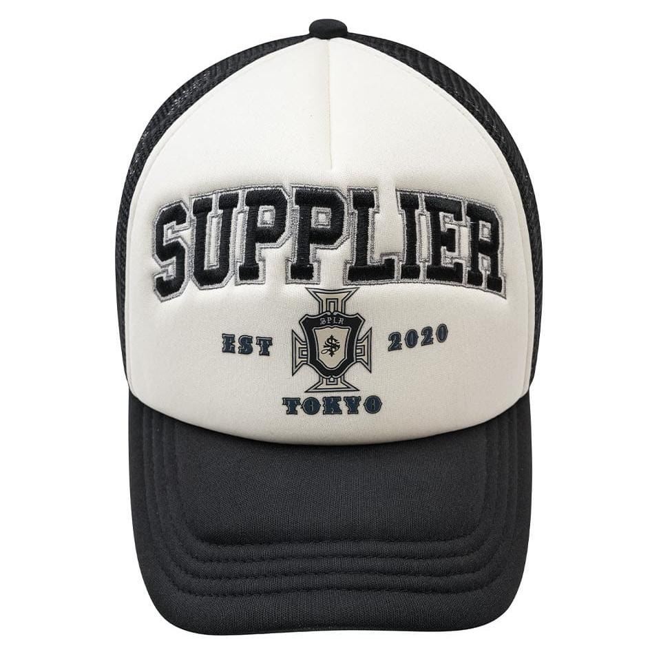 SUPPLIER Cross College Logo Mesh Cap卡車帽