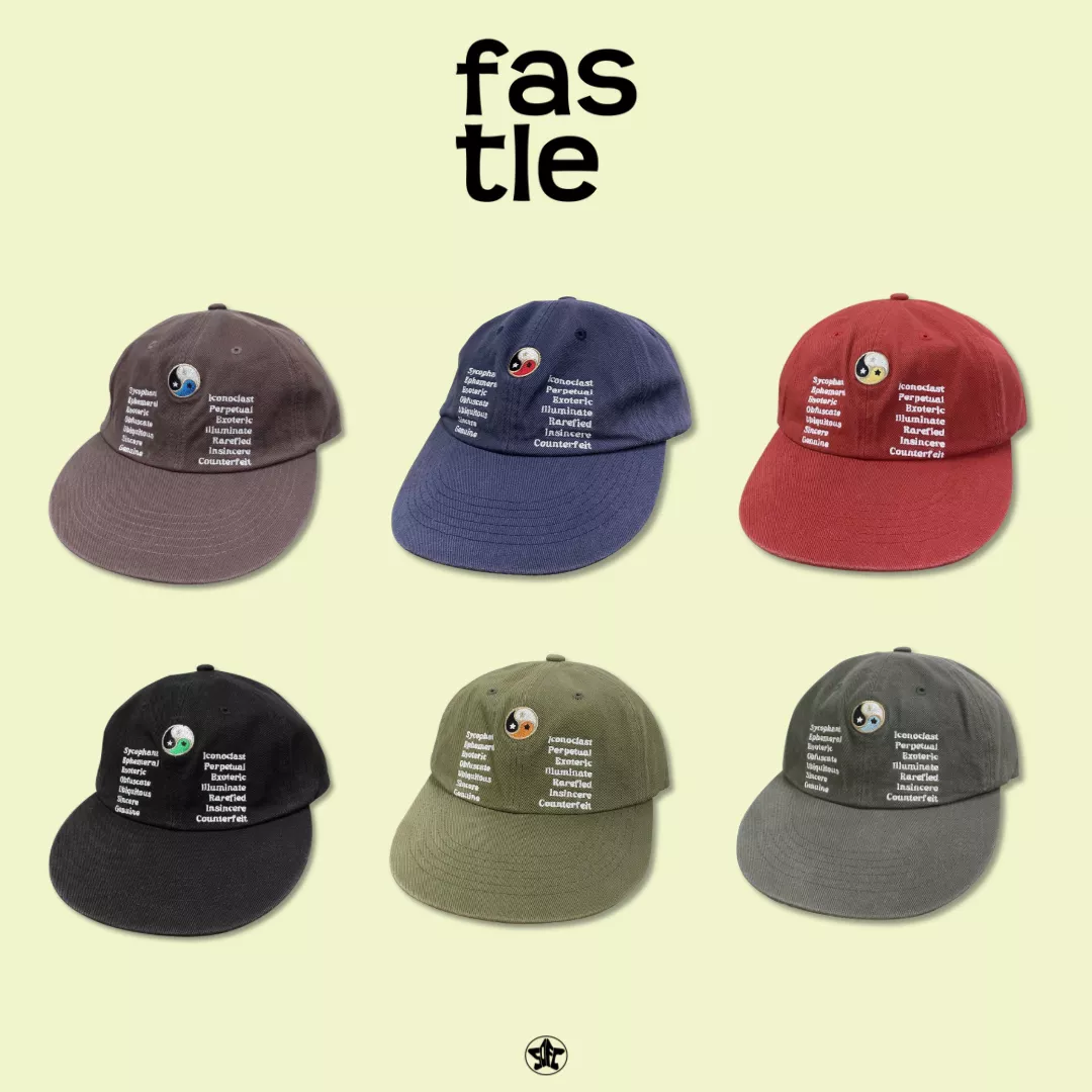 FASTLE Yin Yang Washed Cap