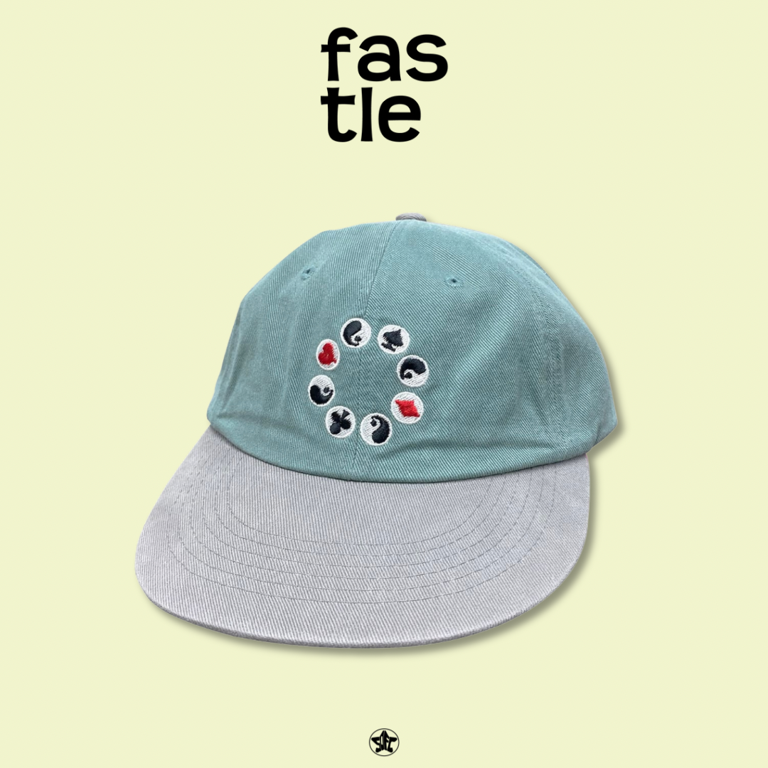 FASTLE Poker Washed Cap