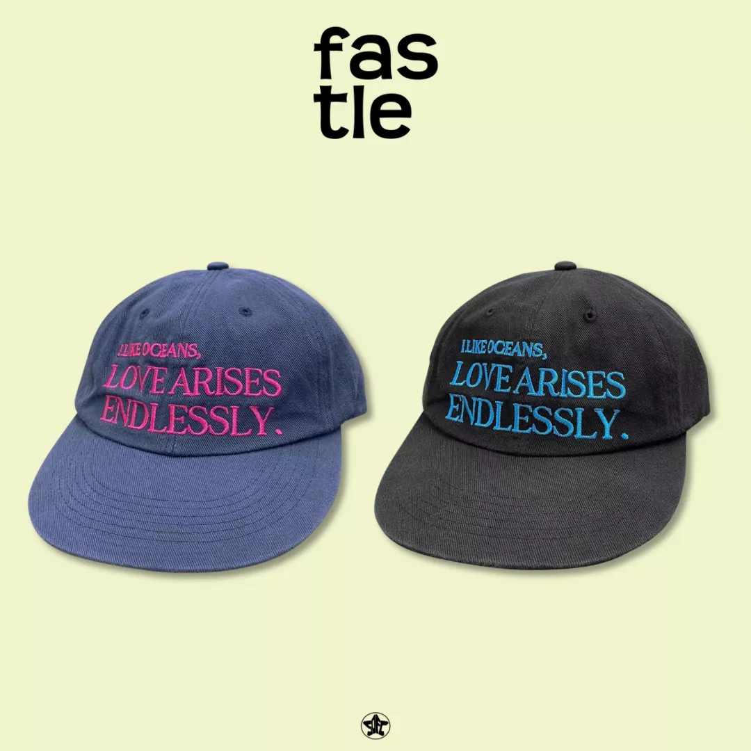 FASTLE Love Ocean Washed Cap