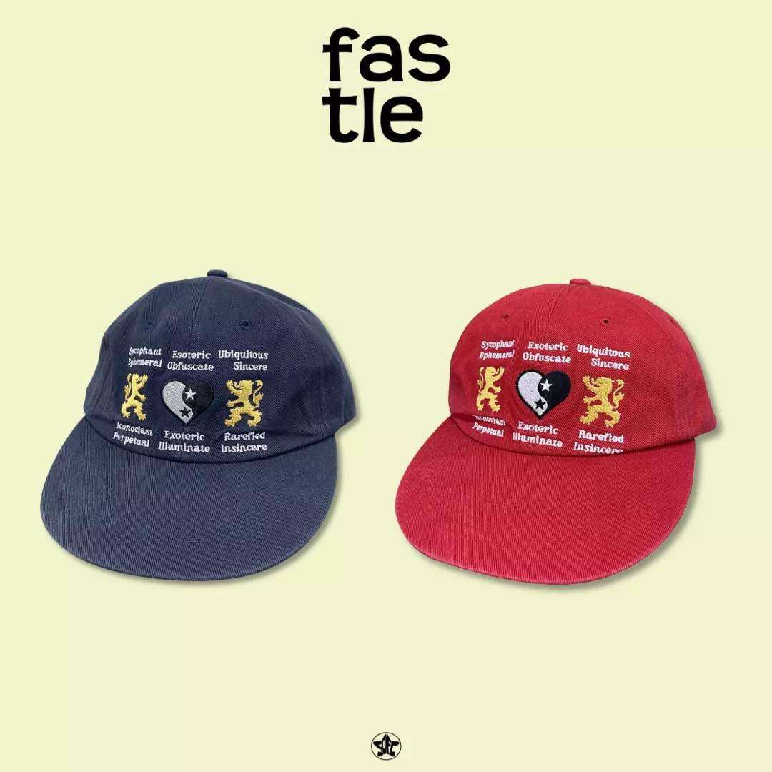 FASTLE Lion Heart Washed Cap