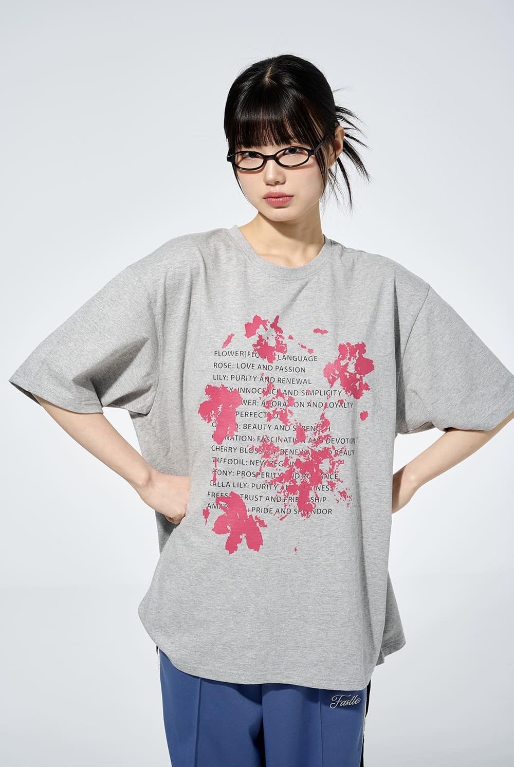 FASTLE Floral 短Tee