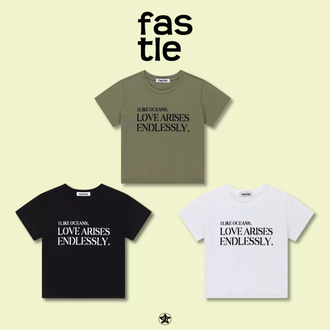 FASTLE 1/2 Love Ocean Tee