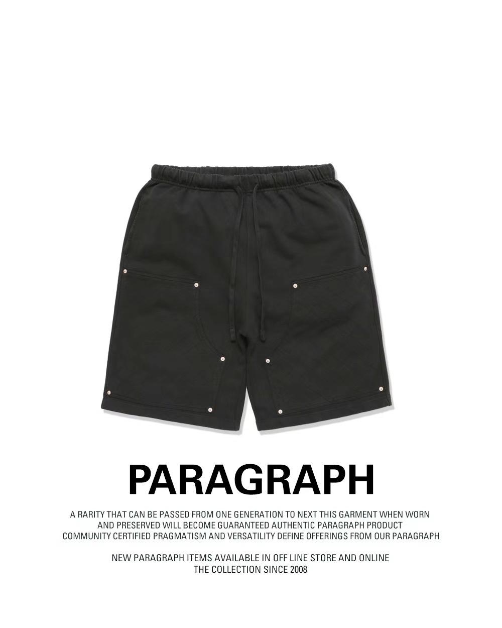 Paragraph DOUBLE KNEE HALF PANTS短褲