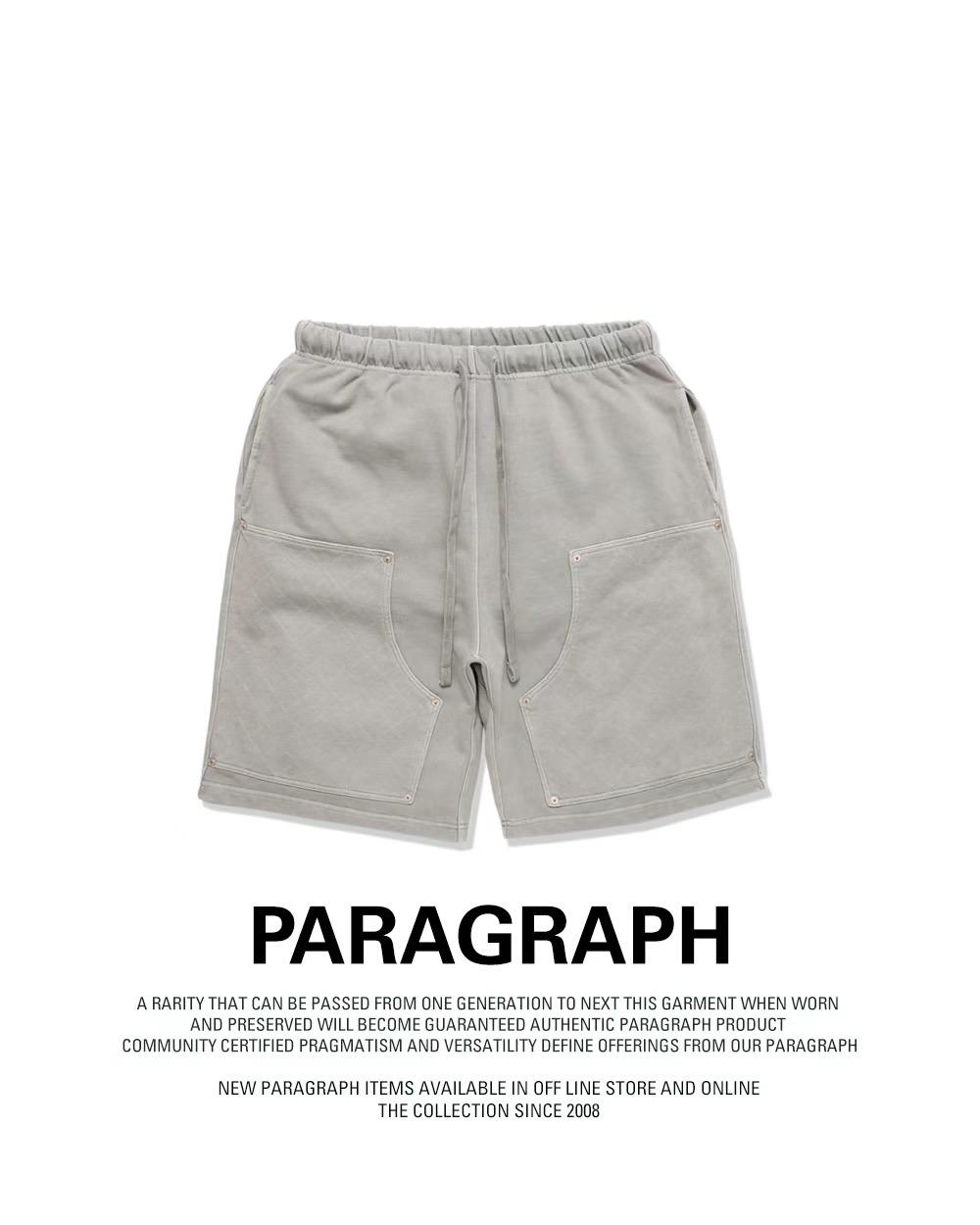 Paragraph DOUBLE KNEE HALF PANTS短褲