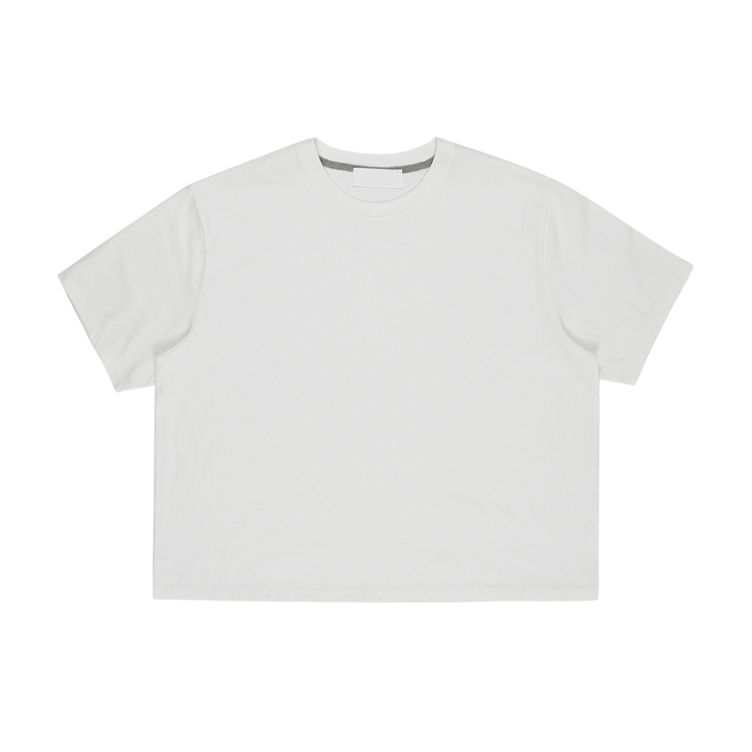 Raucohouse 素色街頭BOXY FIT短Tee