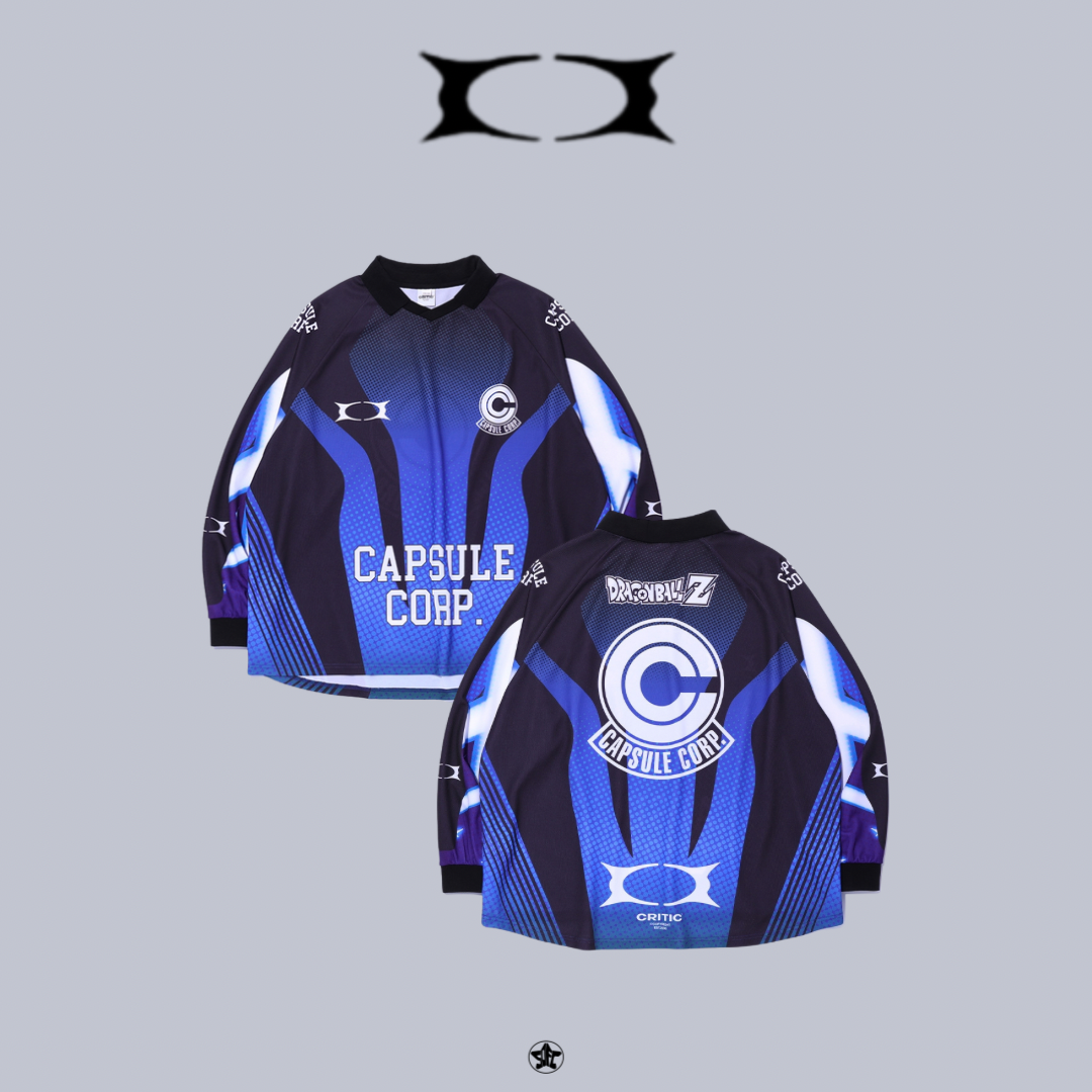 CRITIC X DRAGON BALL Z CAPSULE CORP JERSEY