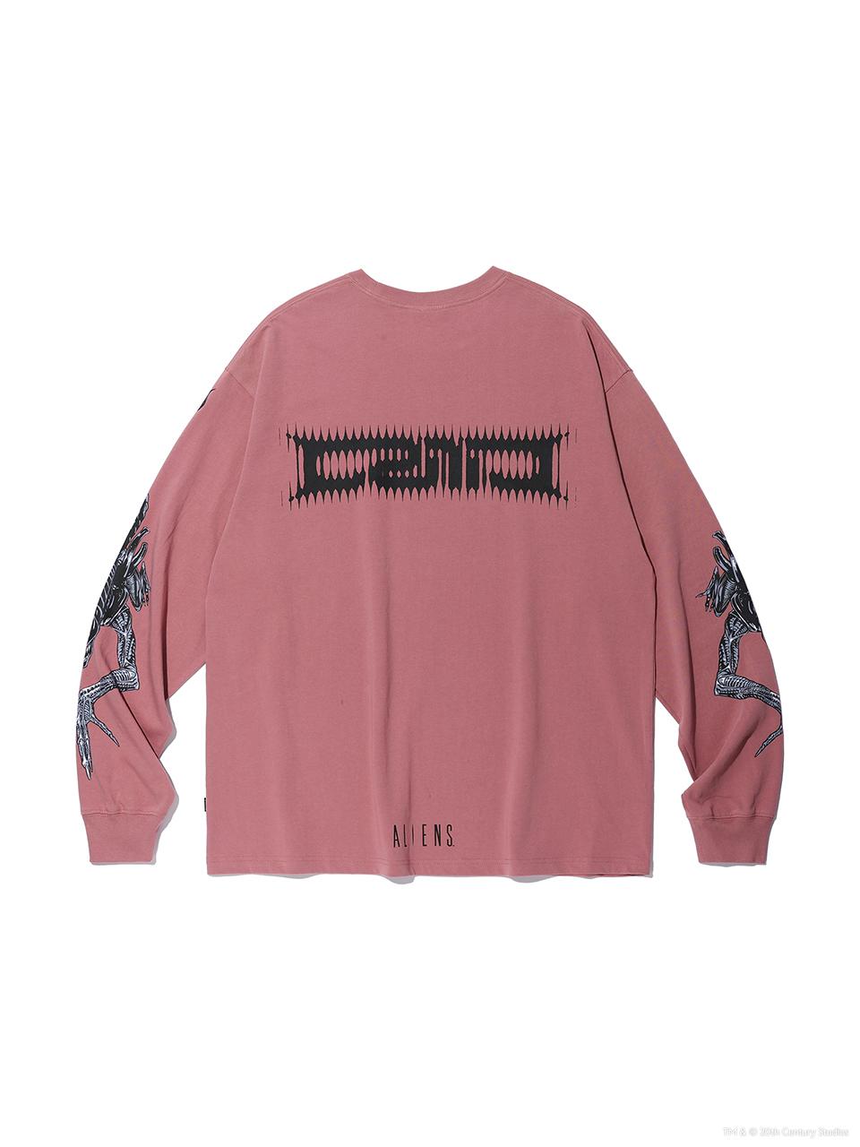 CRITIC X ALIEN WALK LONG SLEEVE T-SHIRT