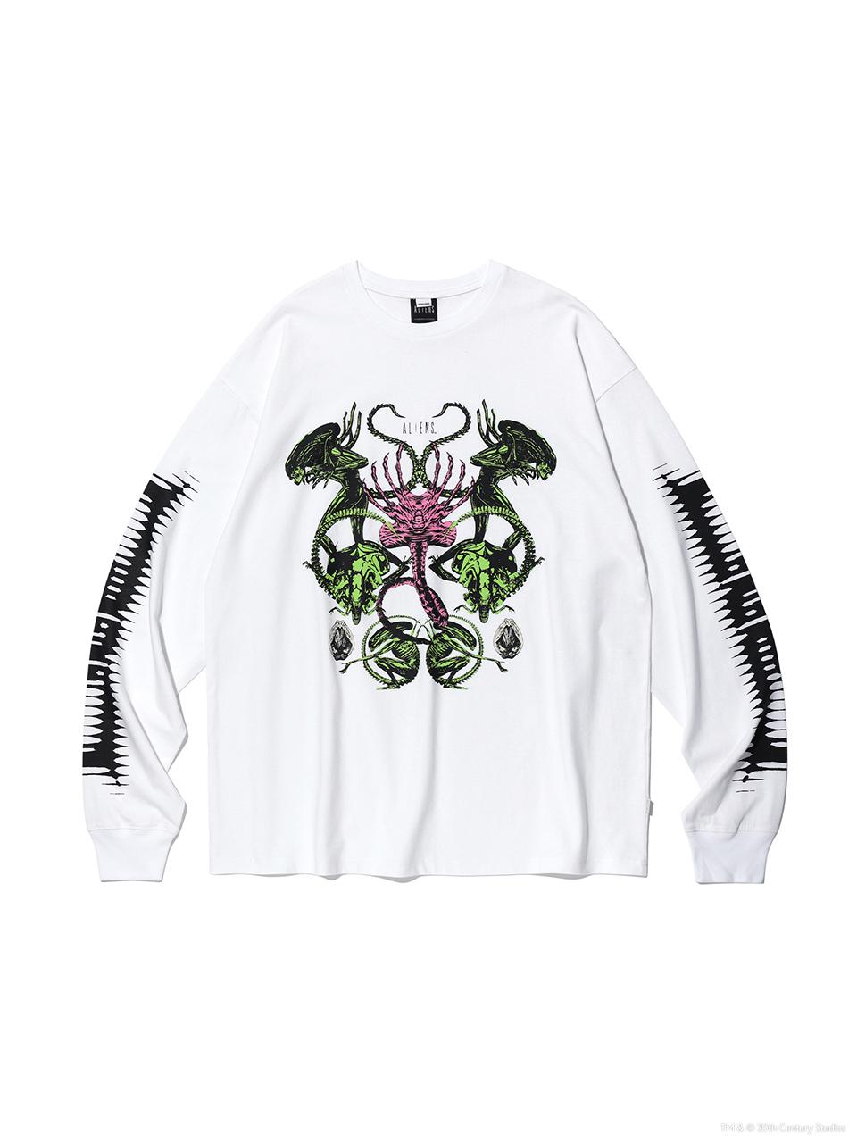 CRITIC X ALIEN COLLAGE LONG SLEEVE T-SHIRT