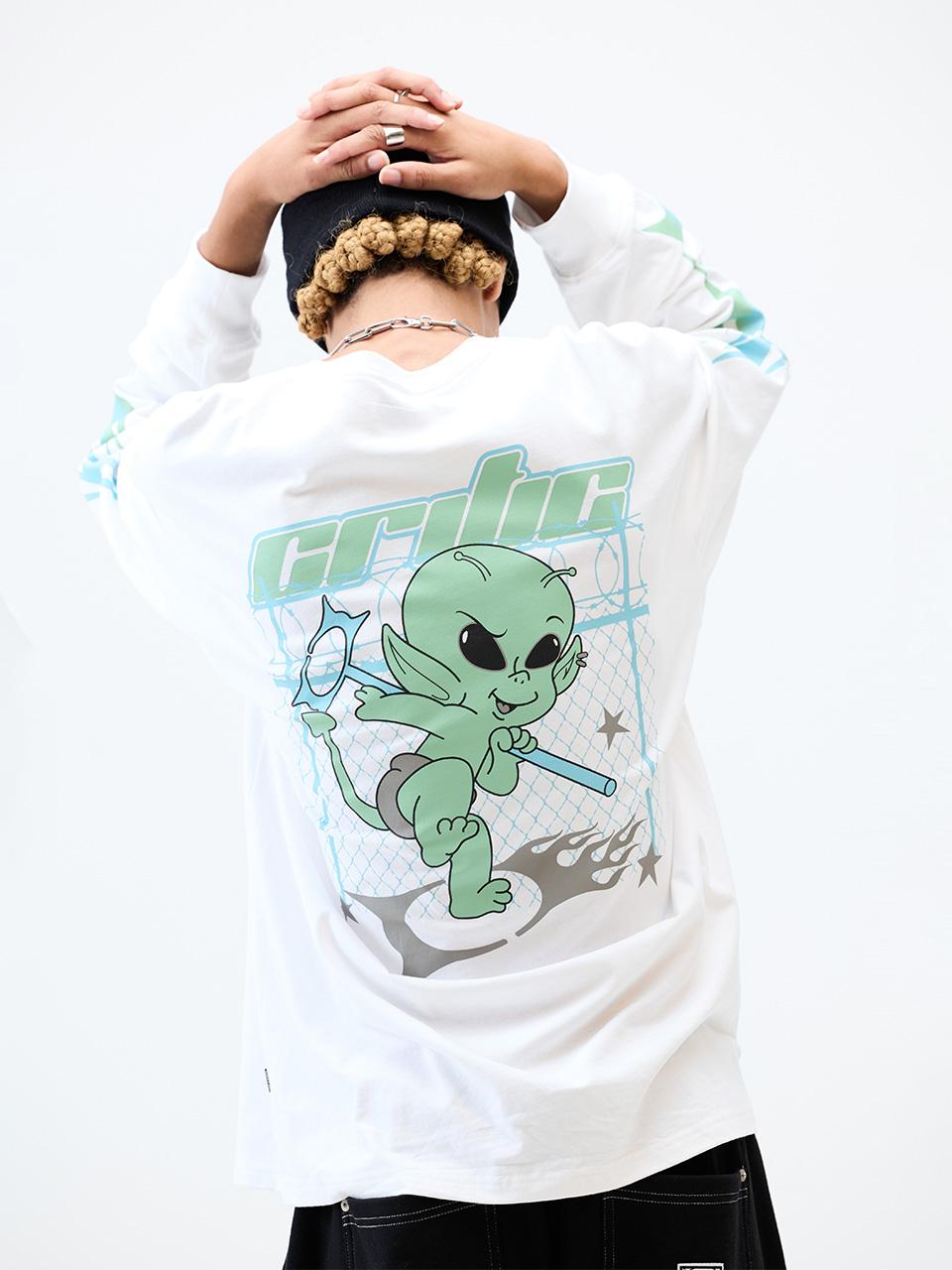 CRITIC DEVILMAN LONG SLEEVE T-SHIRT