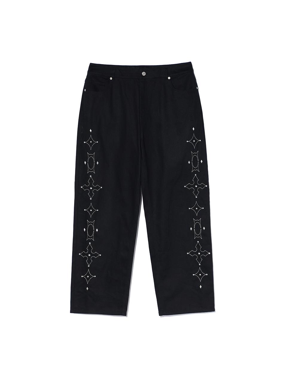 CRITIC WORMHOLE STUD PANTS