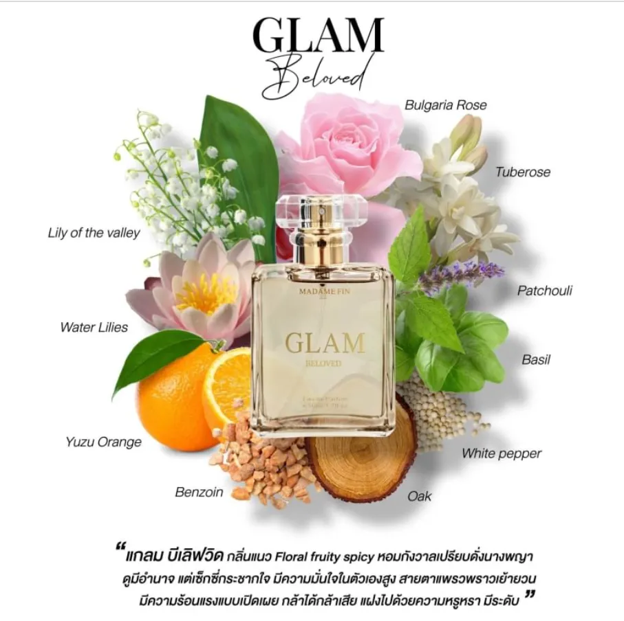 預購  愛填滿空白faye官方品牌 香水乳液組   Madame Fin GLAM Collection 1 瓶（50ml）+ 1 Glam 香水乳液（240ml）