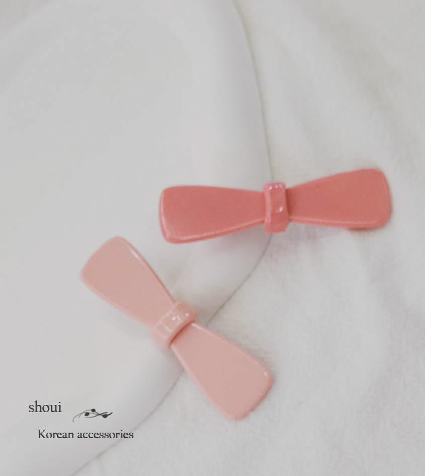 pink bow | 邊夾壓夾