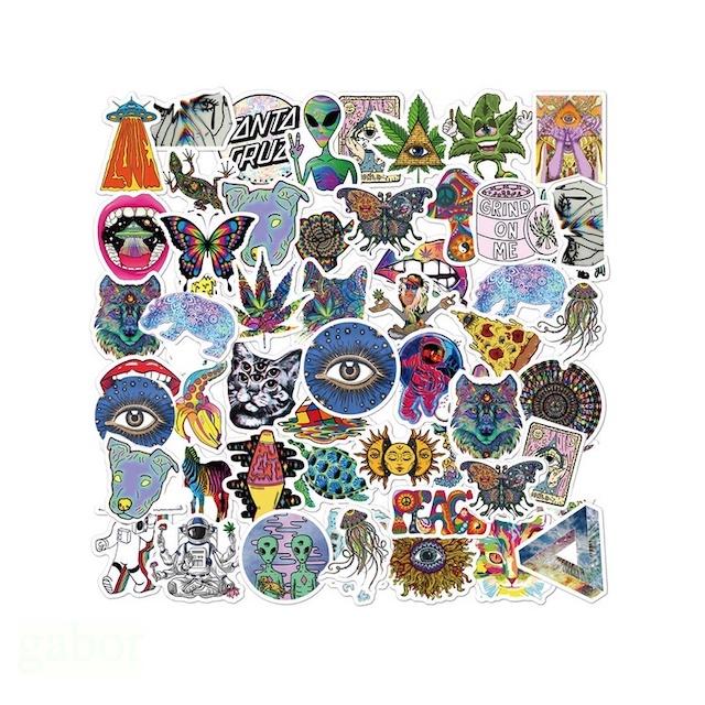 【Sativa】迷幻 貼紙 Tripping Stickers 現貨