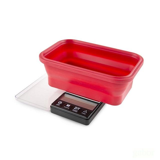 【Sativa】Truweigh 電子秤 CRIMSON Collapsible Bowl Scale 現貨