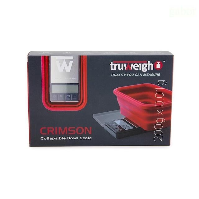 【Sativa】Truweigh 電子秤 CRIMSON Collapsible Bowl Scale 現貨