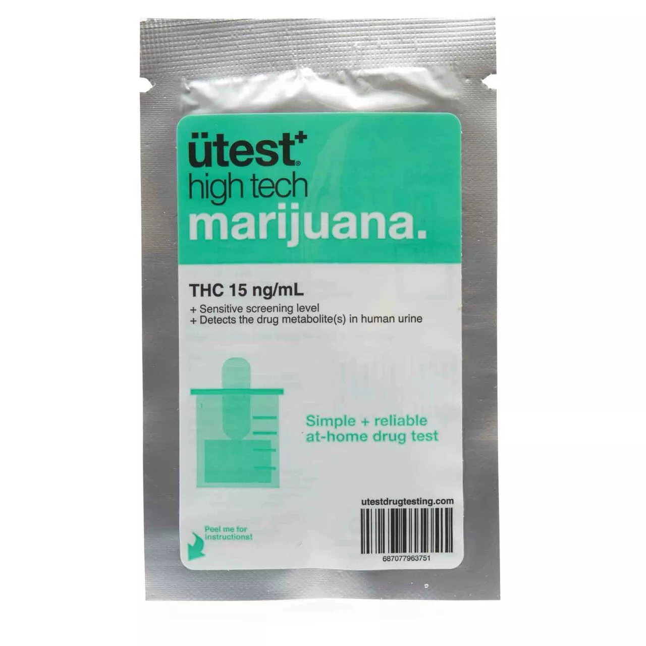 UTEST 測驗包 Drug Test THC 15ng 50ng O-Meter