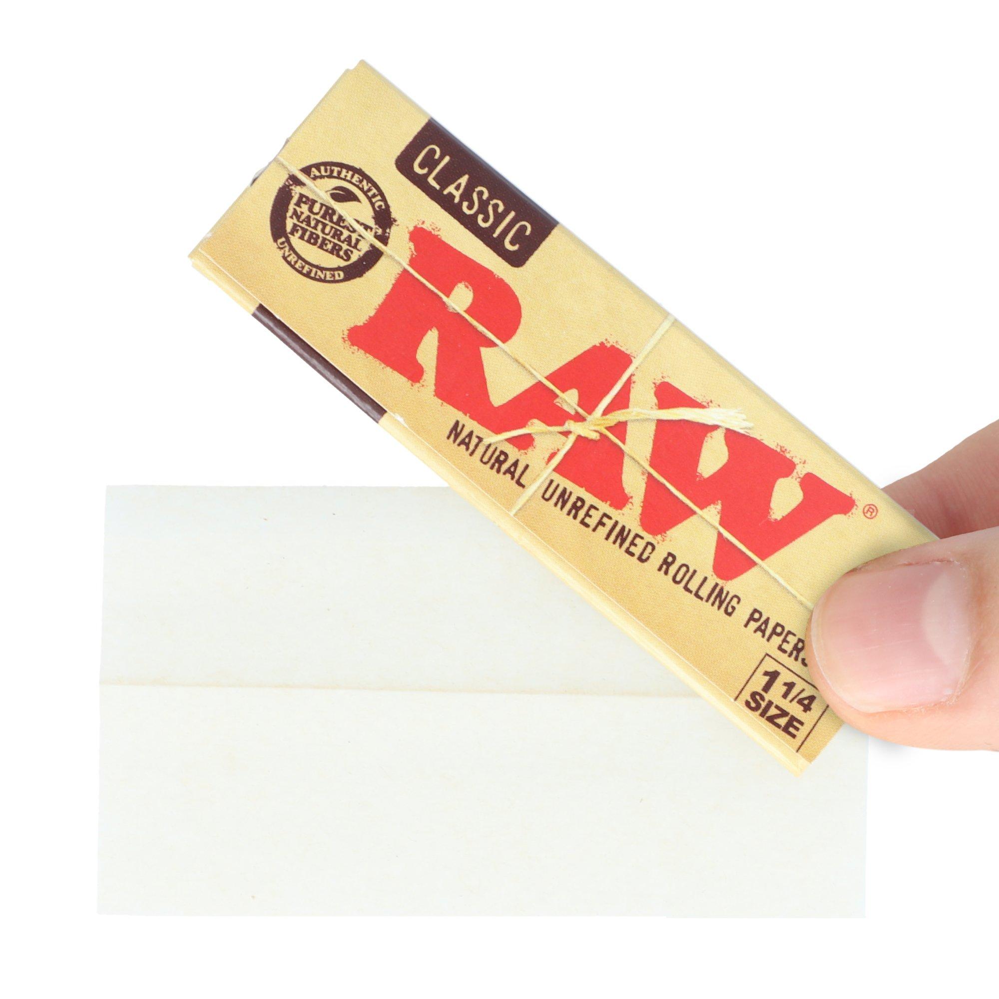 Raw 原木漿 手捲紙 短版 Classic Unrefined 1¼ Rolling Papers