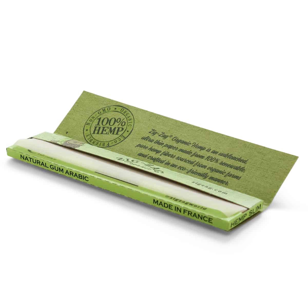 Zig-Zag 漢麻 手捲紙 長版 Organic Hemp Kingsize Slim Rolling Papers