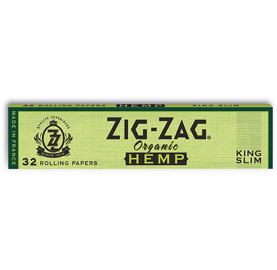 Zig-Zag 漢麻 手捲紙 長版 Organic Hemp Kingsize Slim Rolling Papers