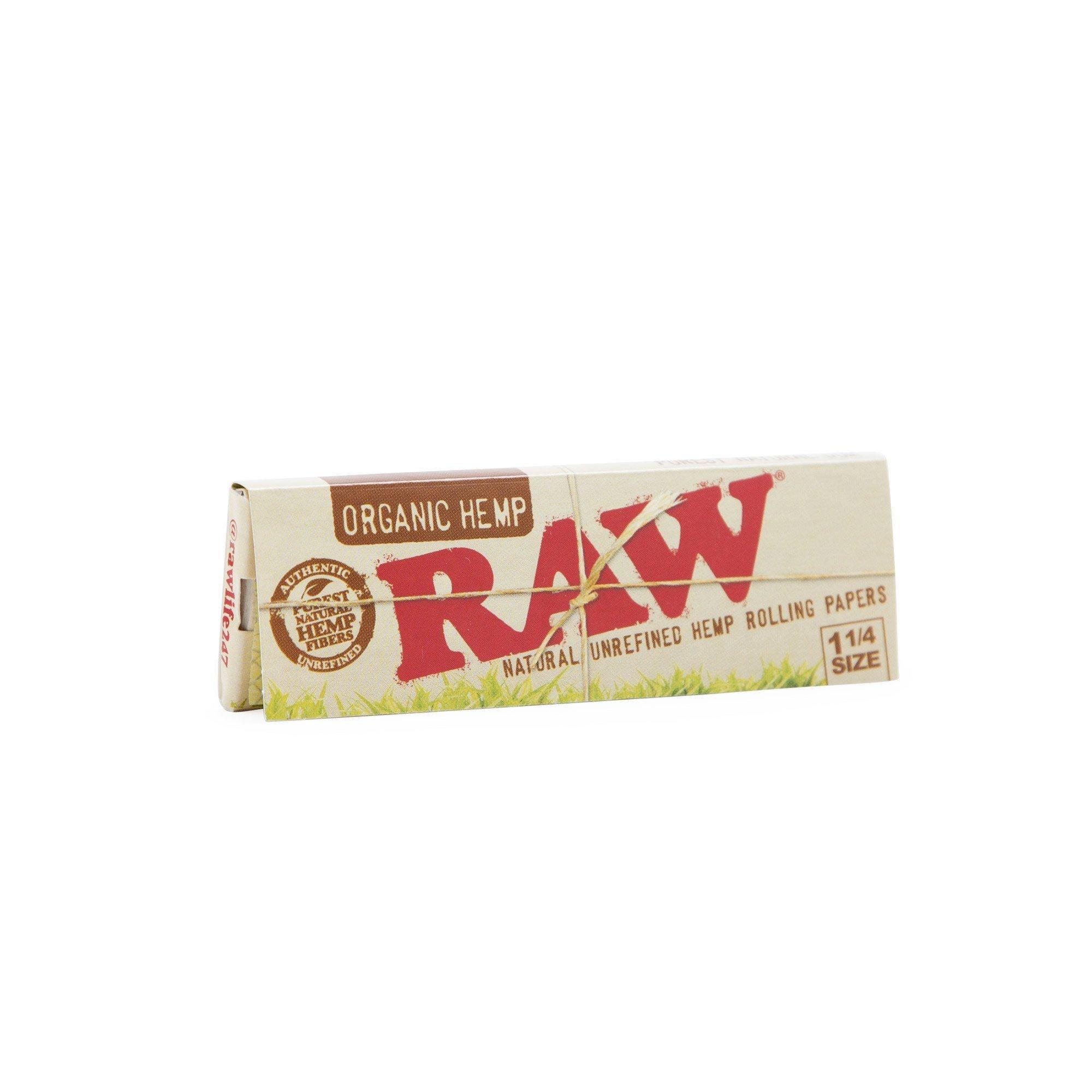 Raw 漢麻 手捲紙 短版 Organic Hemp 1¼ Rolling Papers