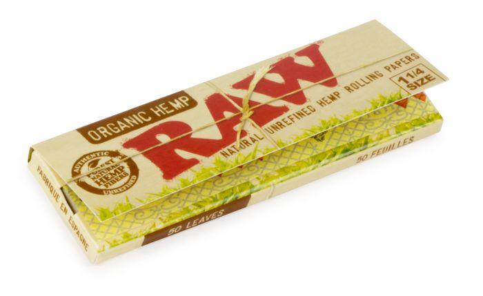 Raw 漢麻 手捲紙 短版 Organic Hemp 1¼ Rolling Papers