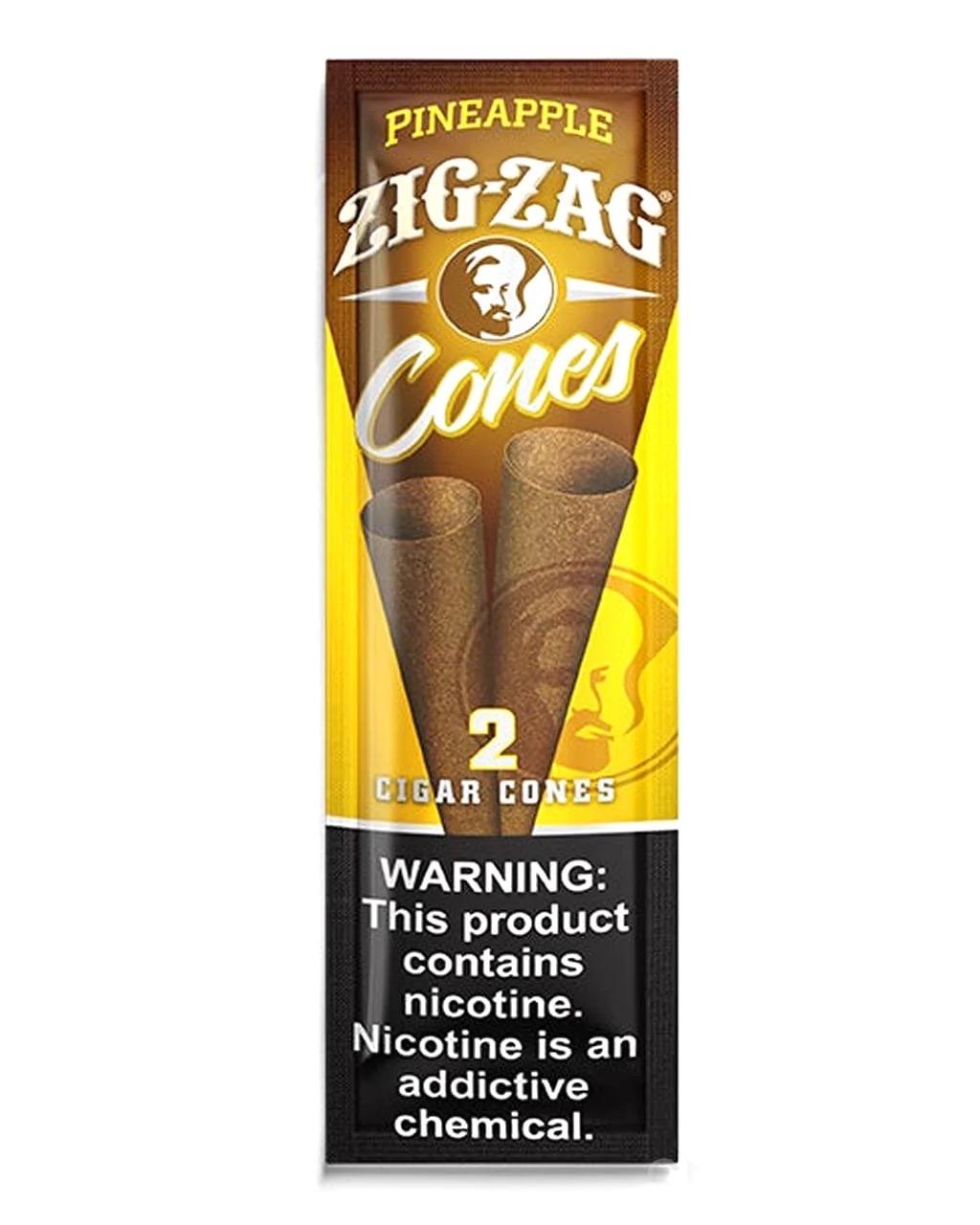 Zig-Zag 雪茄紙管 預捲紙管 2入 Pre-rolled Cigar Blunt Cones