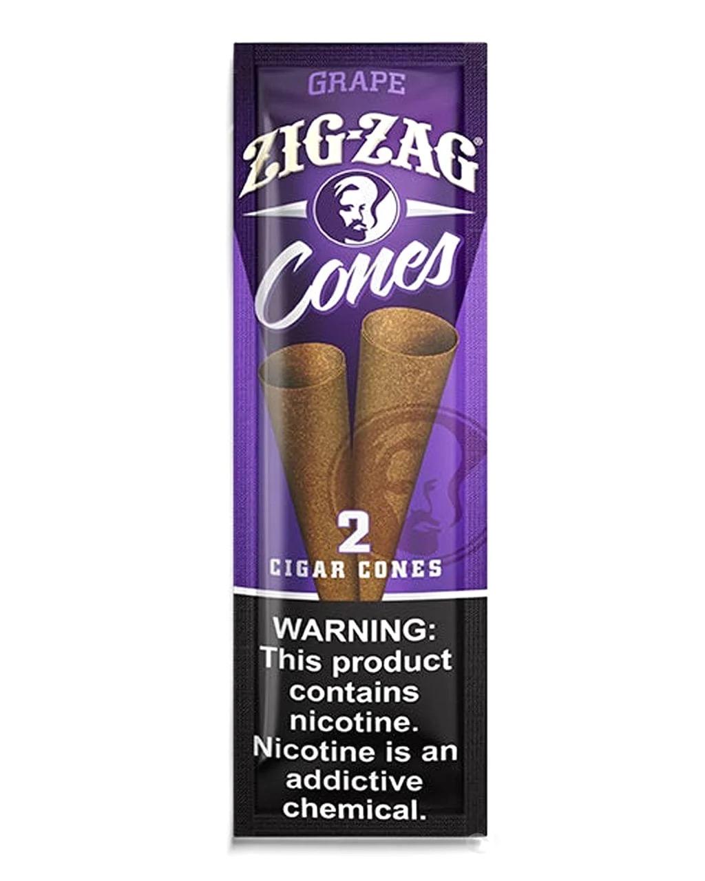 Zig-Zag 雪茄紙管 預捲紙管 2入 Pre-rolled Cigar Blunt Cones