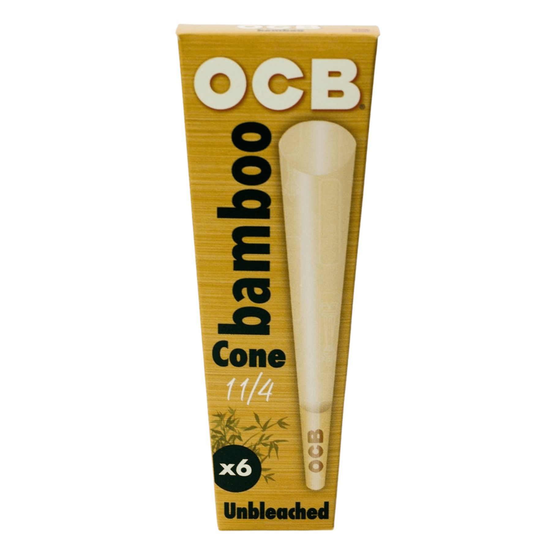 OCB 竹紙管 預捲紙管 Bamboo 1¼ Pre-rolled Cones 6pk