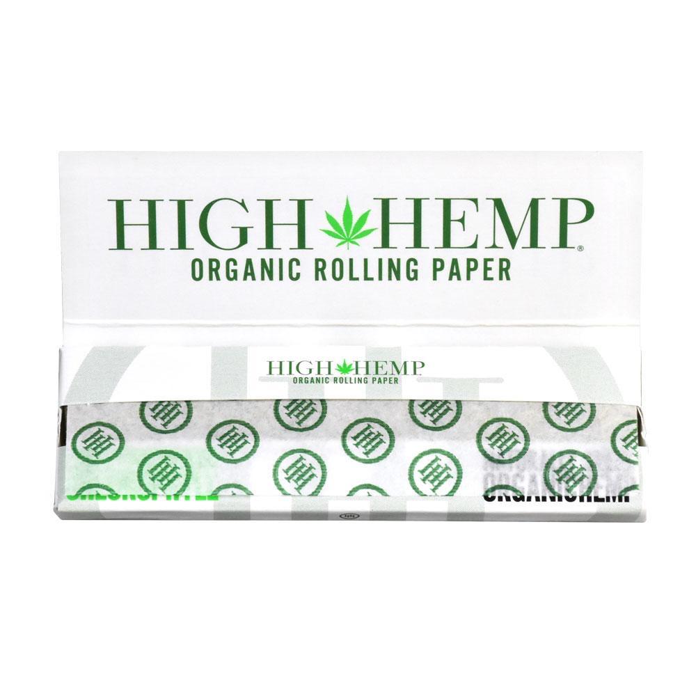 High Hemp 漢麻 盒裝捲煙紙 短版 Organic Hemp 1¼ Rolling Paper Full Box