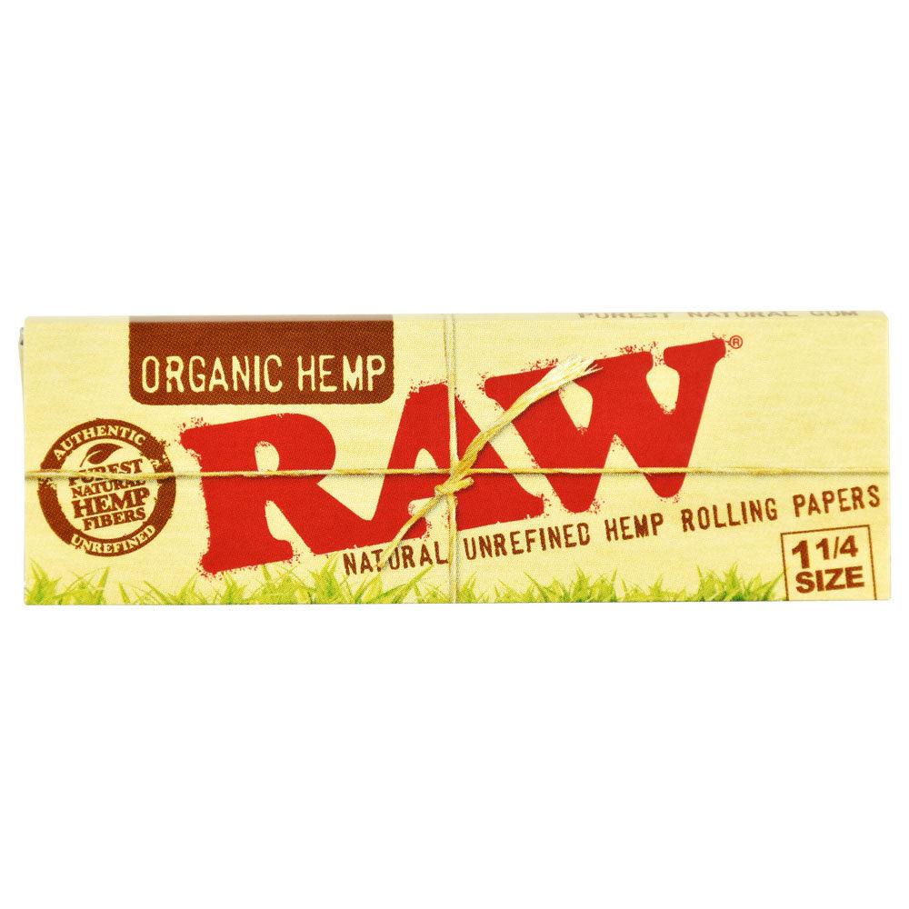 Raw 漢麻 盒裝捲煙紙 短版 Organic Hemp 1¼ Rolling Paper Full Box