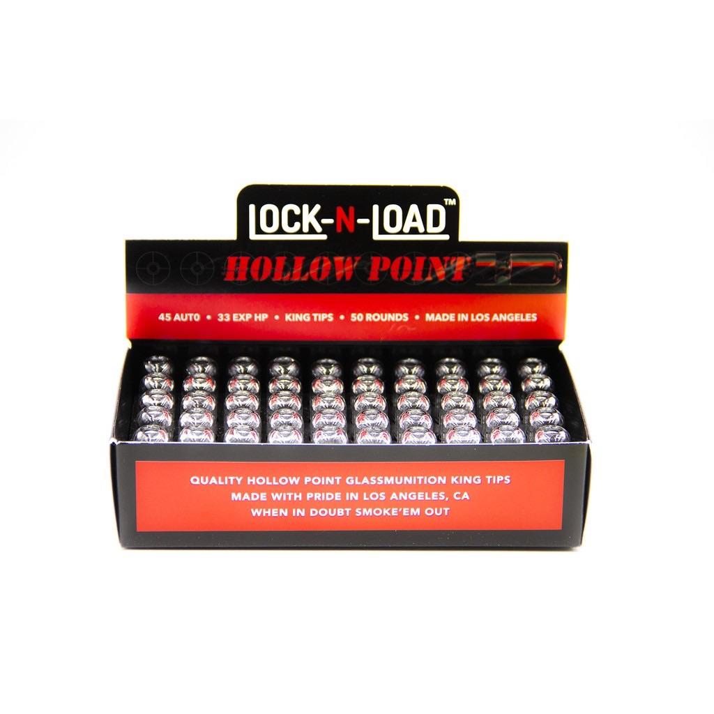 Lock-N-Load 濾嘴 硼矽酸鹽玻璃 Hollow Point Ammo Bullet Tip 9mm