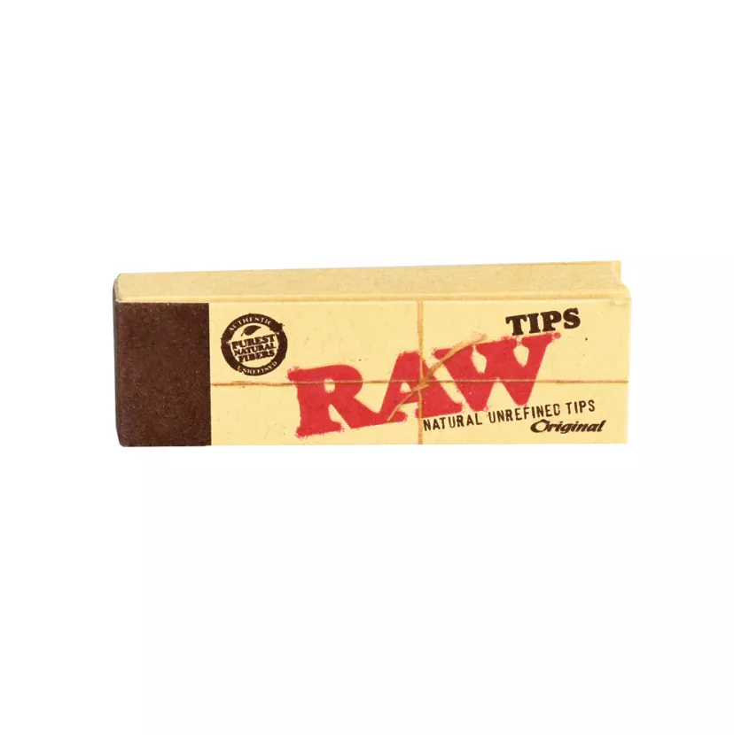 RAW 濾嘴紙 原木漿紙 無摺痕 Unfrfined Tips Original