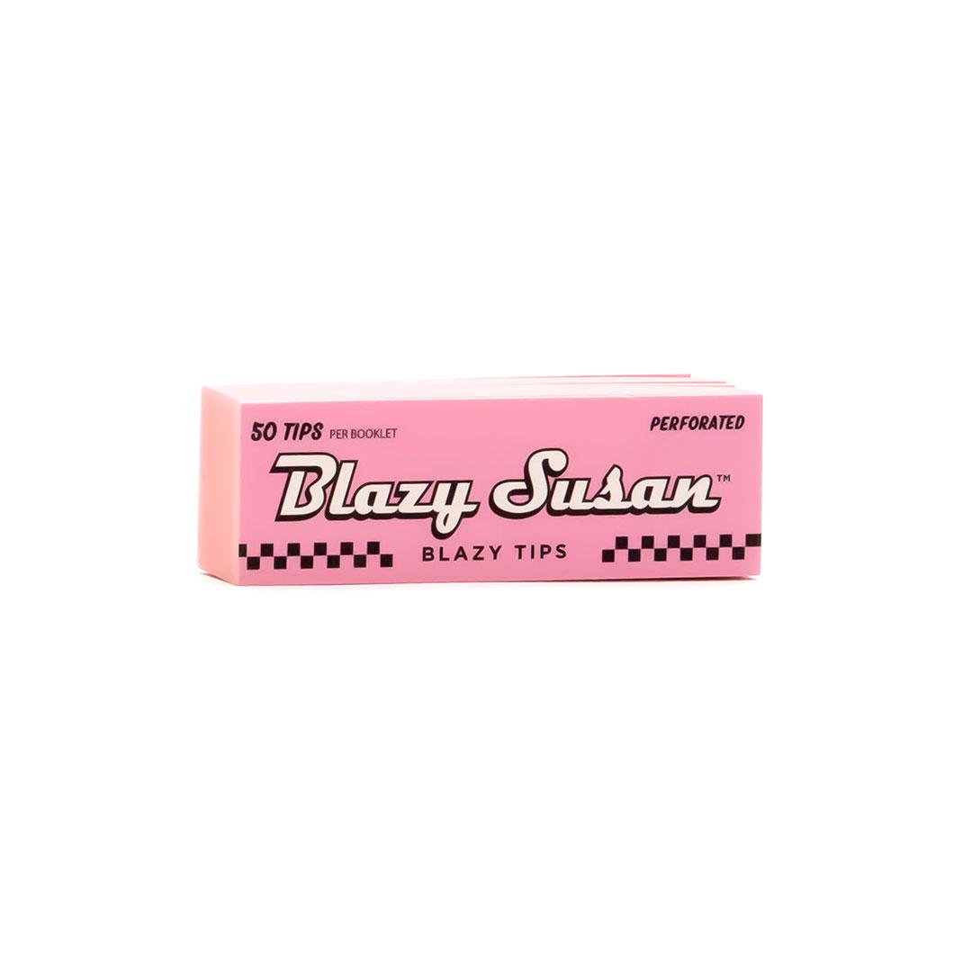 Blazy Susan 濾嘴紙 粉紅紙 有摺痕 Pink Perforated Tips