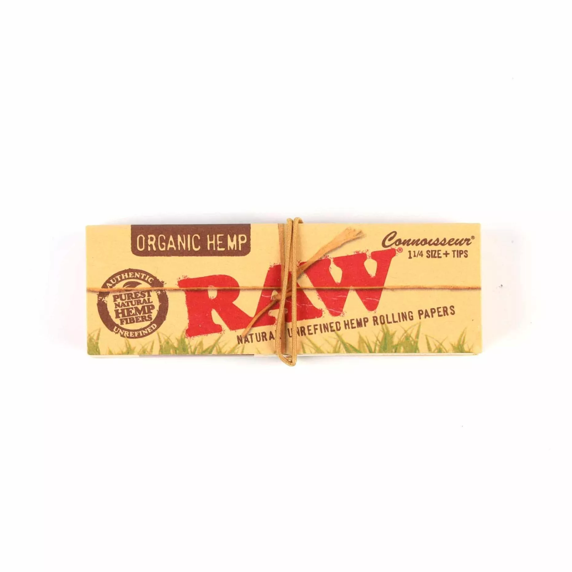 RAW 漢麻 手捲紙 附濾嘴 短版 Organic Hemp Connoisseur 1¼ Rolling Papers