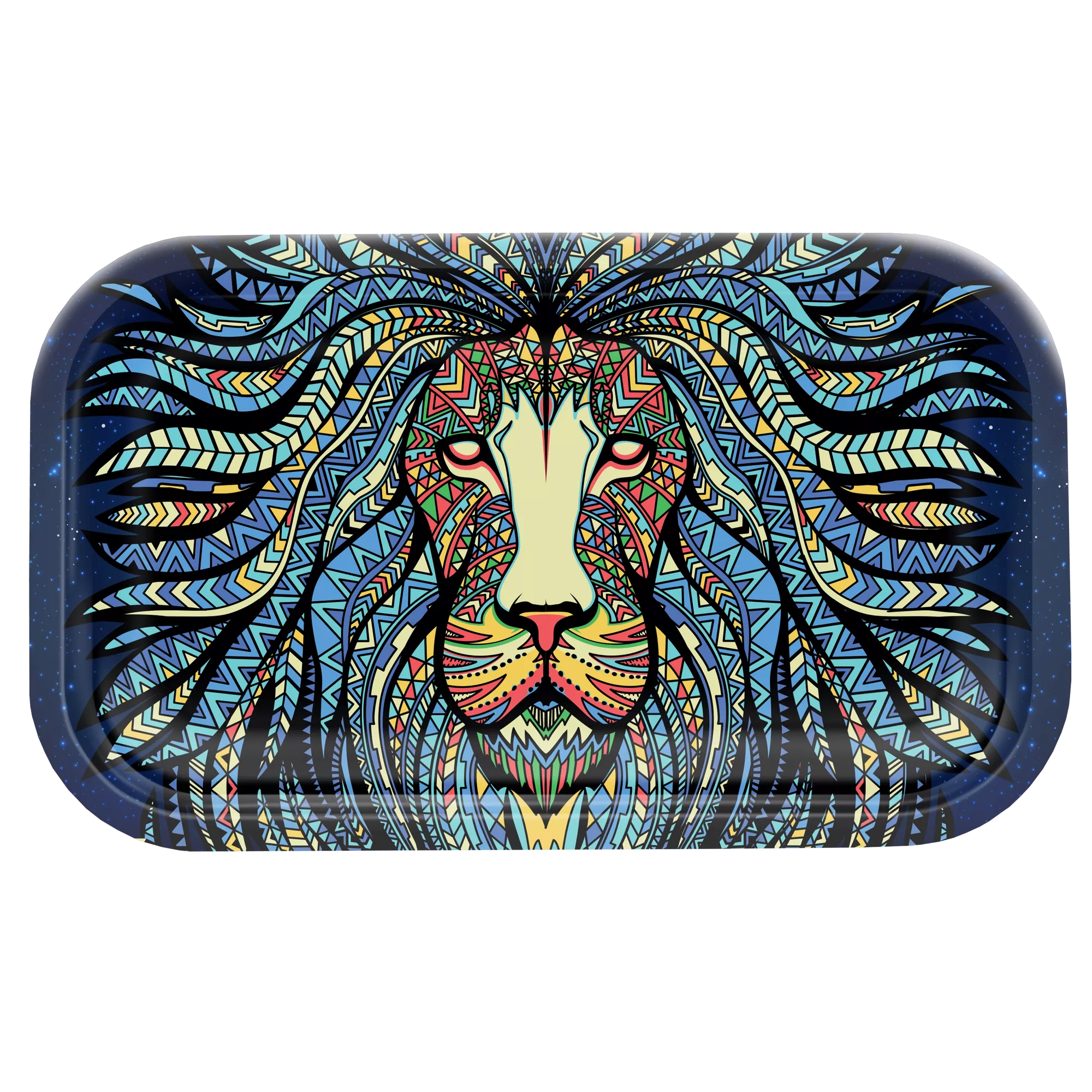 V Syndicate 手捲盤 部落雄獅 &quot;Tribal Lion&quot; Metal Rolling Tray