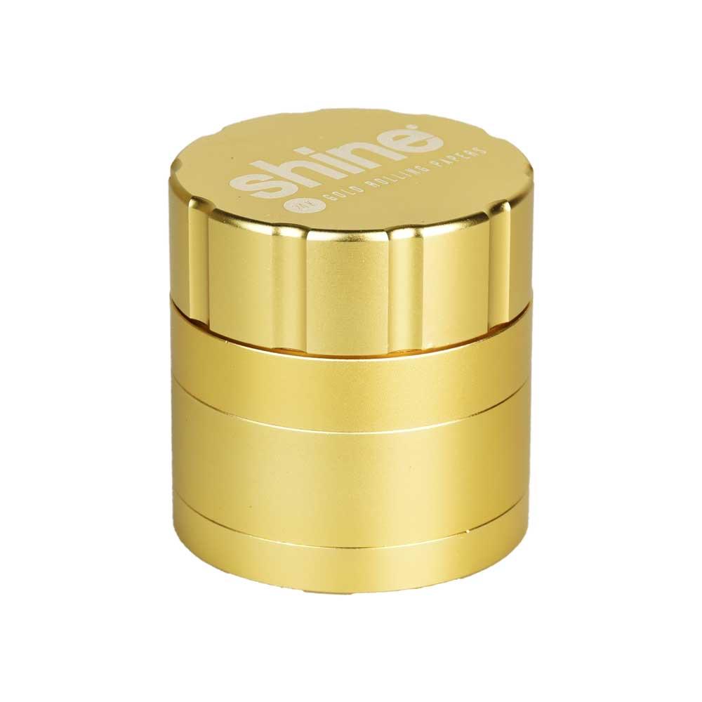 Shine 研磨器 金黃色 Gold 4-Piece Grinder