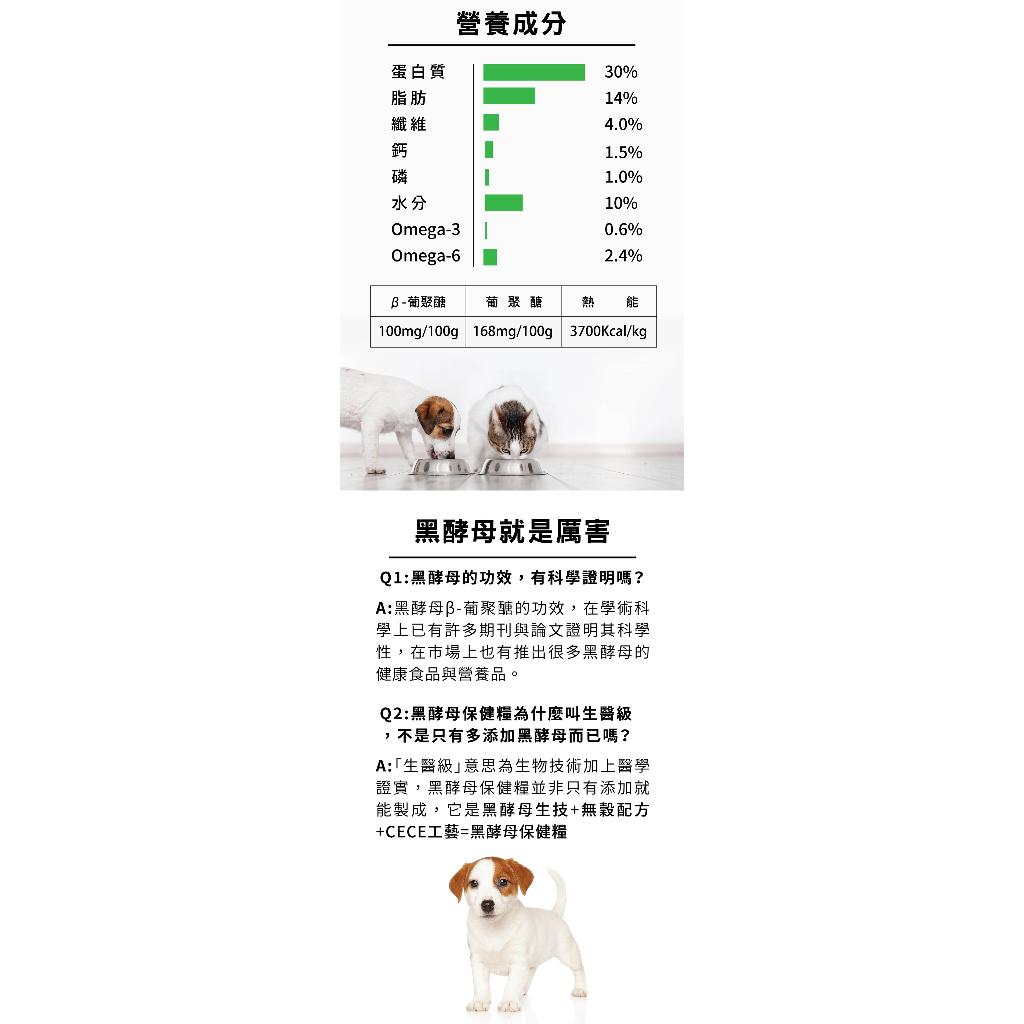 【樂倍黑酵母】無穀保健糧 幼齡犬 1.5kg/5kg 免疫提升配方