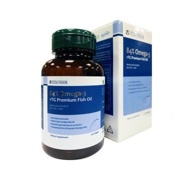 維格 倍優頂級魚油 / 西班牙Solutex 85% Omega-3 rTG型魚油 / 120粒 育德保健藥局 | Yude Shop