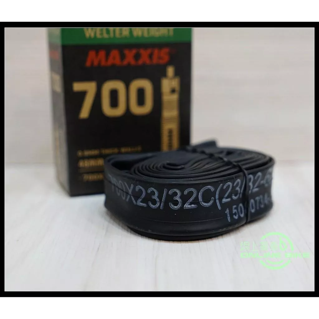 線上單車 MAXXIS 瑪吉斯 700C 內胎 48mm 60mm 80mm 公路車內胎 可拆氣嘴