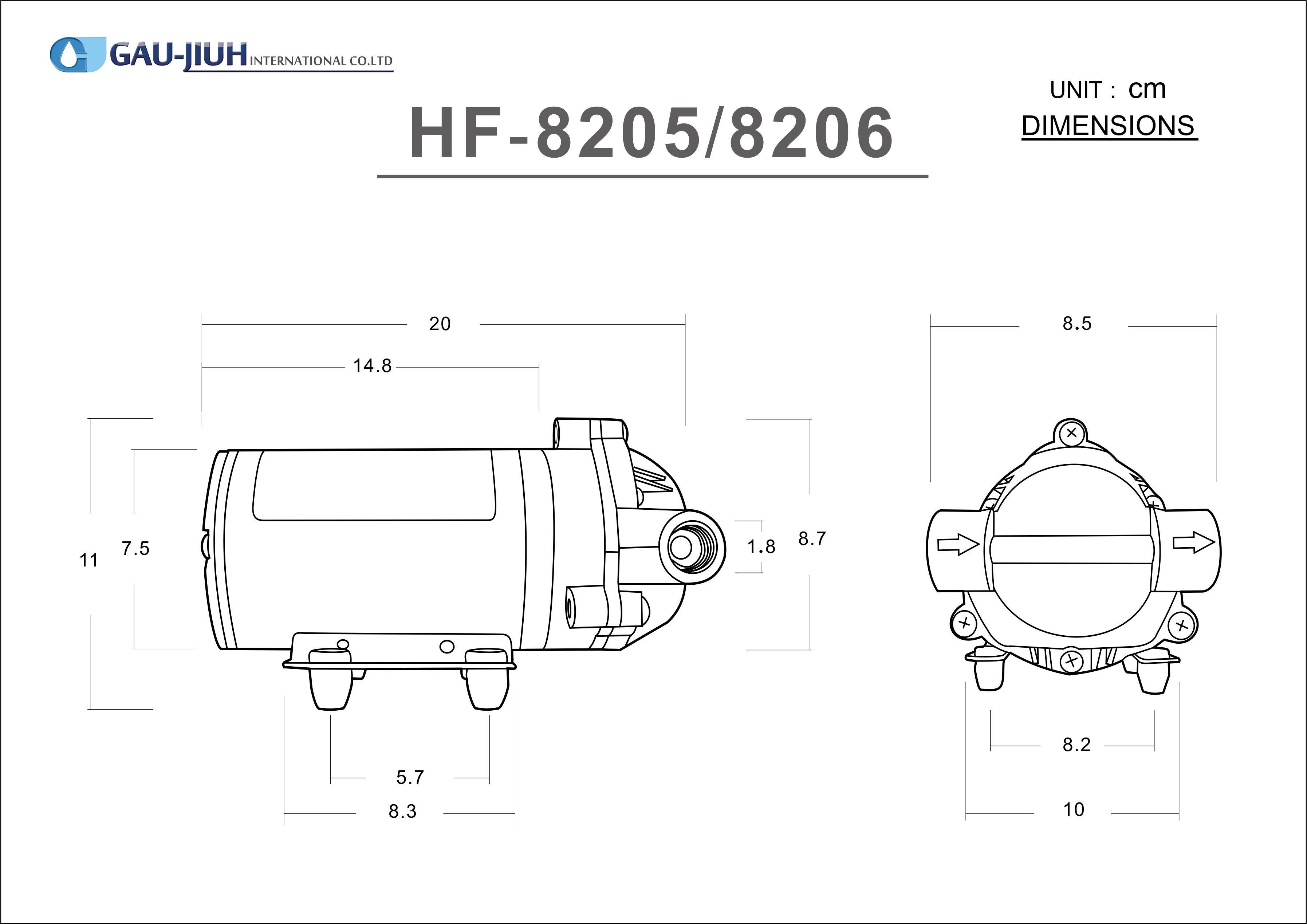 8206海頓HITON 家用直出型600加侖RO逆滲透專用馬達 1 直購【水易購淨水新竹店】