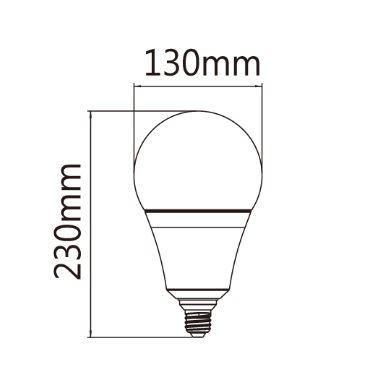 【文成】舞光燈具-商業用燈泡 E27 38W 全電壓(100V~240V) 白光 黃光 自然光