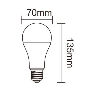 【文成】舞光燈具-居家用燈泡 E27 16W全電壓(100V~240V) 白光 黃光  自然光